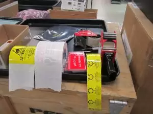 PESA places "Made in Alabama" stickers on its product packaging.