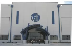The rebuilt Wrangler distribution center in Hackleburg opened in spring 2013.