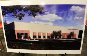 This rendering shows the future GSF facility in Opelika.