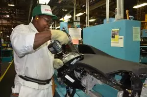Honda's Alabama assembly plant set an annual production record in 2014.