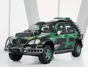 The M-Class appeared in 1997's 'Lost World: Jurassic Park.'
