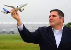 Mobile Airport Authority's Roger Wehner has hosted two dinners for suppliers in Paris. (Photo: Alabama News Center)