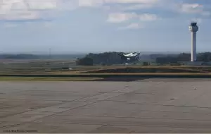 SNC's Dream Chaser Spacecraft Landing at Huntsville International Airport_Rendering