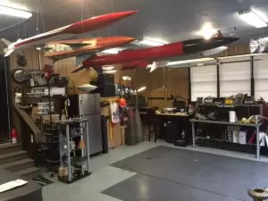 Rockets in Tim Pickens Man Cave