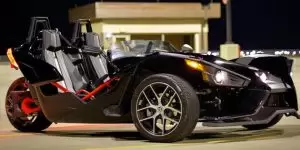 Polaris is making the Slingshot, a three-wheeled motorcycle, at its new manufacturing facility in Huntsville. (Image: Polaris)