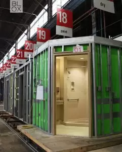 BLOX builds medical "modules" that plug into healthcare facilities under construction. 