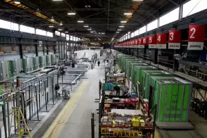 The BLOX manufacturing operation is located at the former Pullman Standard railcar plant in Bessemer.