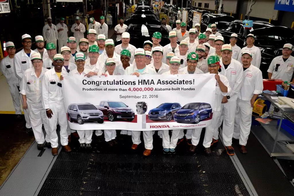 Honda Alabama production