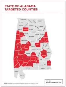 Targeted Counties