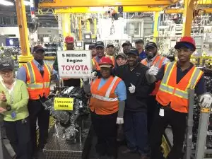 Toyota Alabama engine production