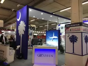 South Carolina was among nearly two dozen states with an official presence at the 2017 Paris Air Show.