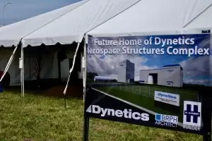 Alabama Dynetics rocket test