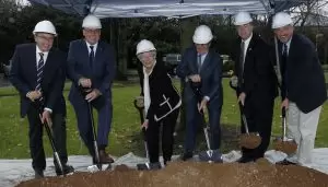 Governor Kay Ivey joined BOCAR executives at a groundbreaking ceremony in Huntsville. The German auto parts manufacturer is investing $115 million to build a new plant in Limestone County. (Image: Governor's Office, Hal Yeager)