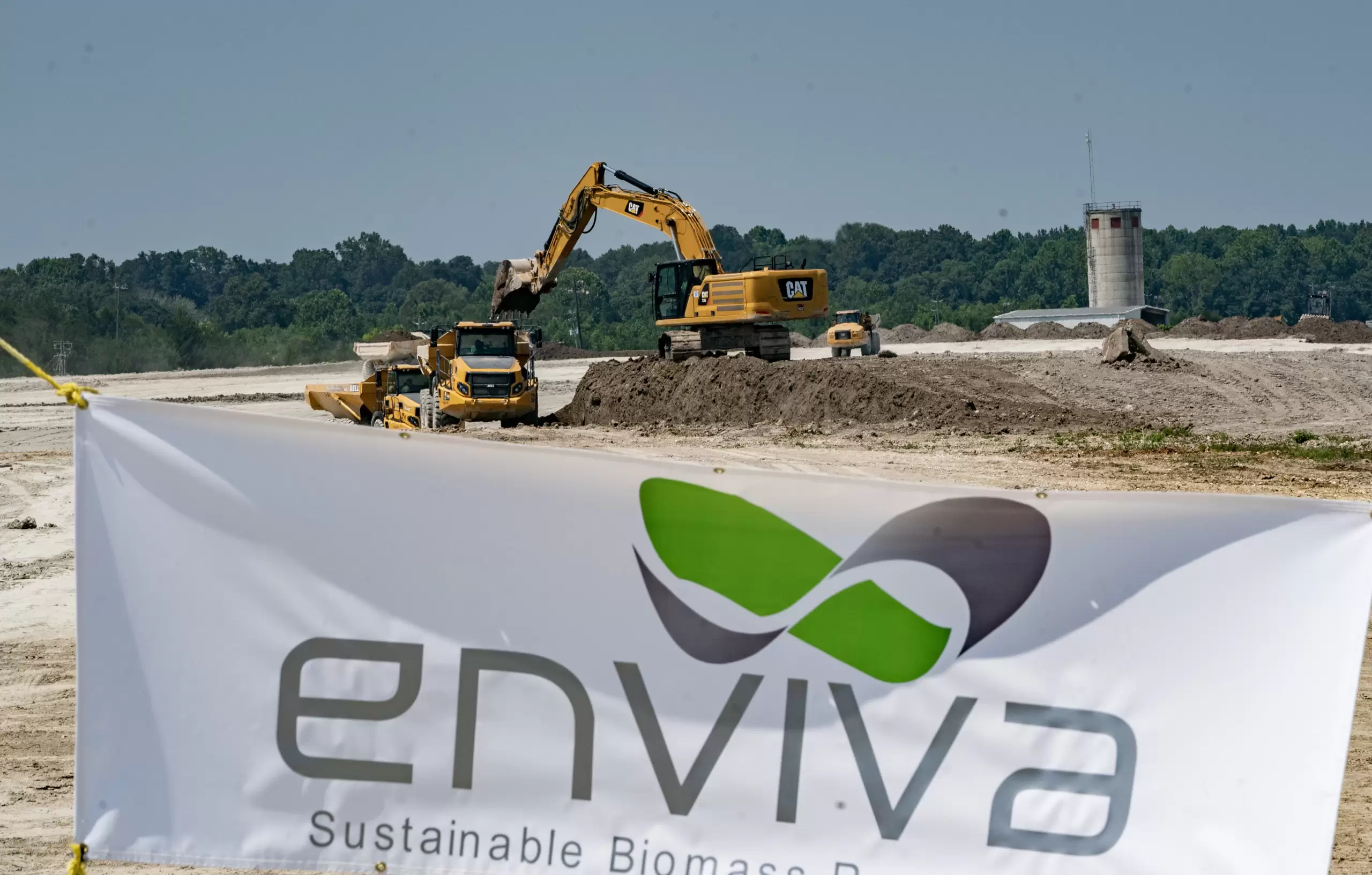 Enviva kicks off construction on wood pellet plant in Sumter County