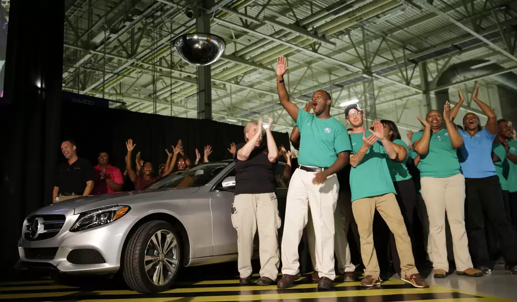 Mercedes-Benz launches C-Class mass production in Alabama
