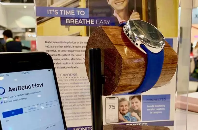 AerBetic’s diabetes management device makes splash at CES 2019