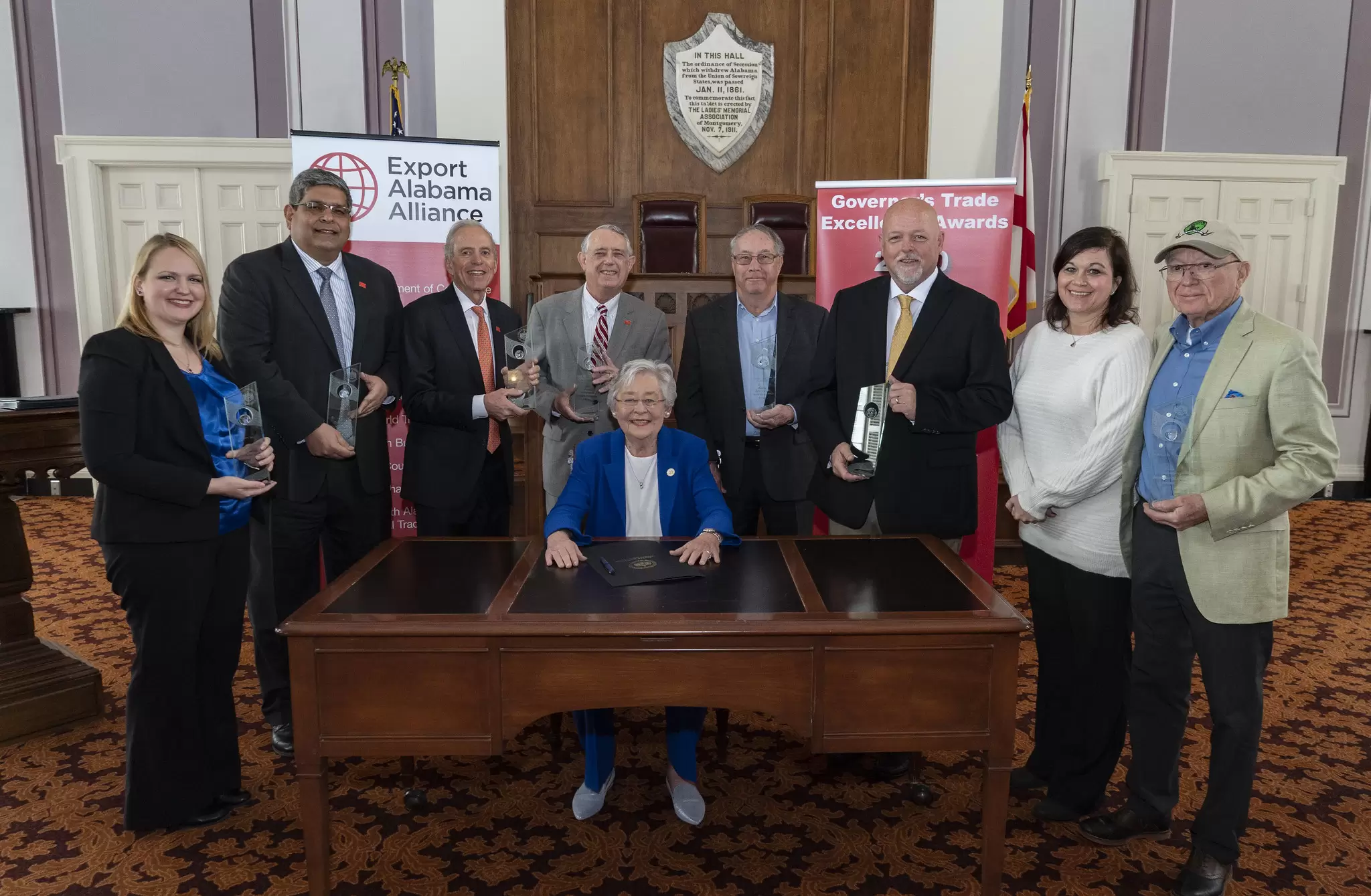 Governor Ivey honors 7 Alabama companies for exporting success
