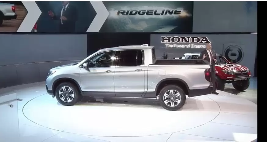 Honda shows off Alabama-made Ridgeline in Detroit