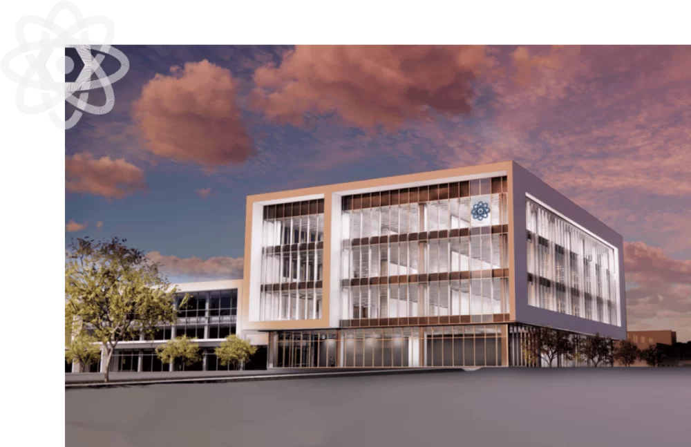 Exterior of Southern Research head quarters.