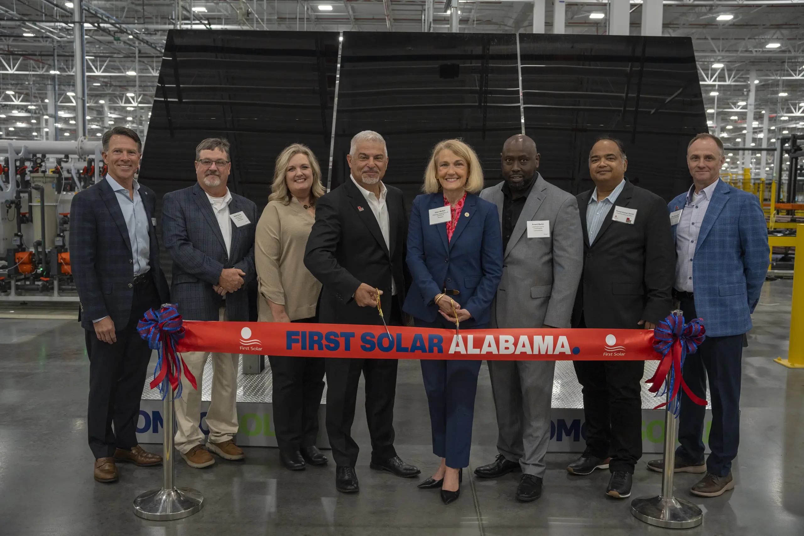 First Solar inaugurates $1.1 billion Alabama manufacturing facility