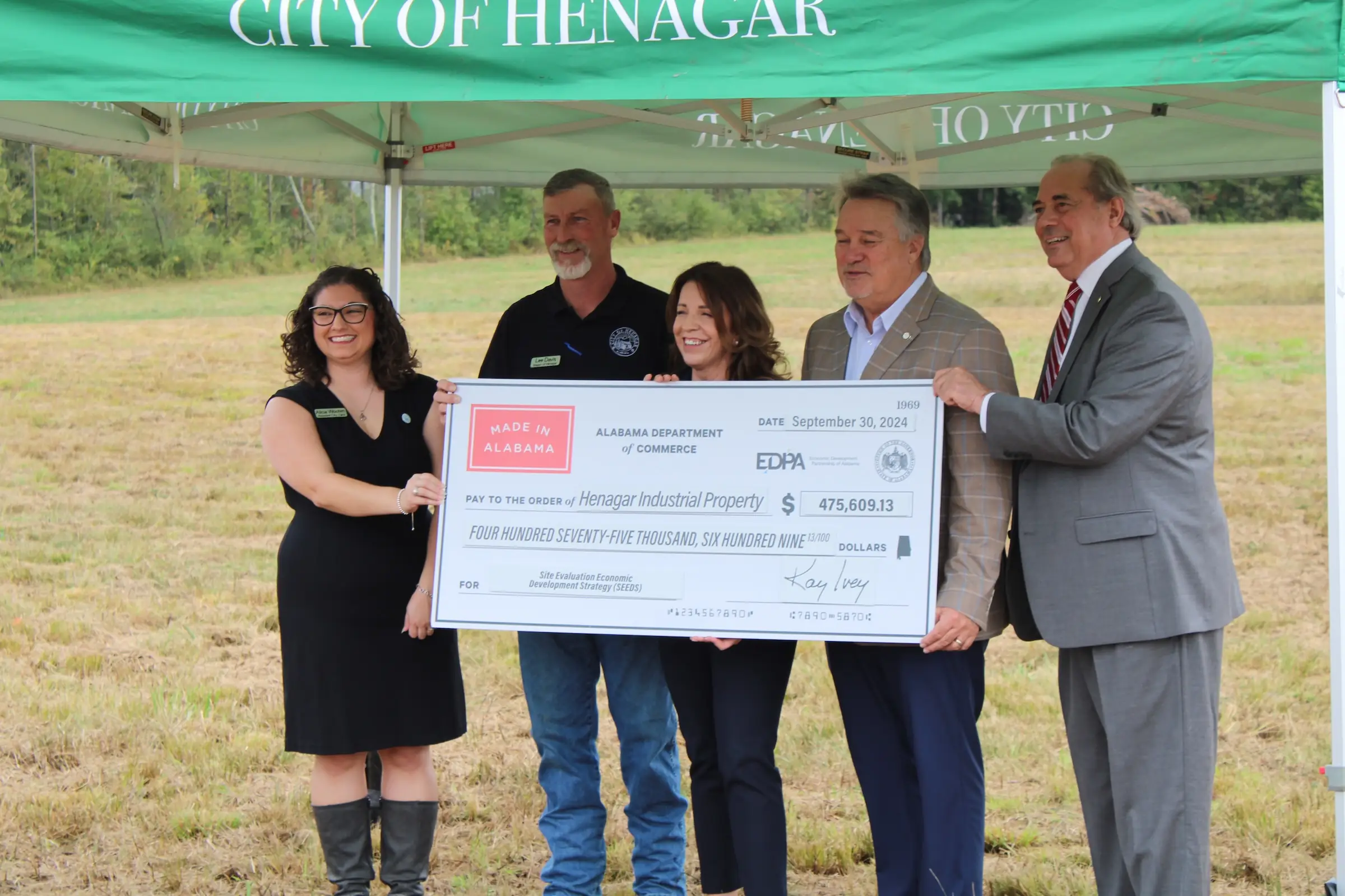 SEEDS funding topping $475,000 to speed site development in Henagar