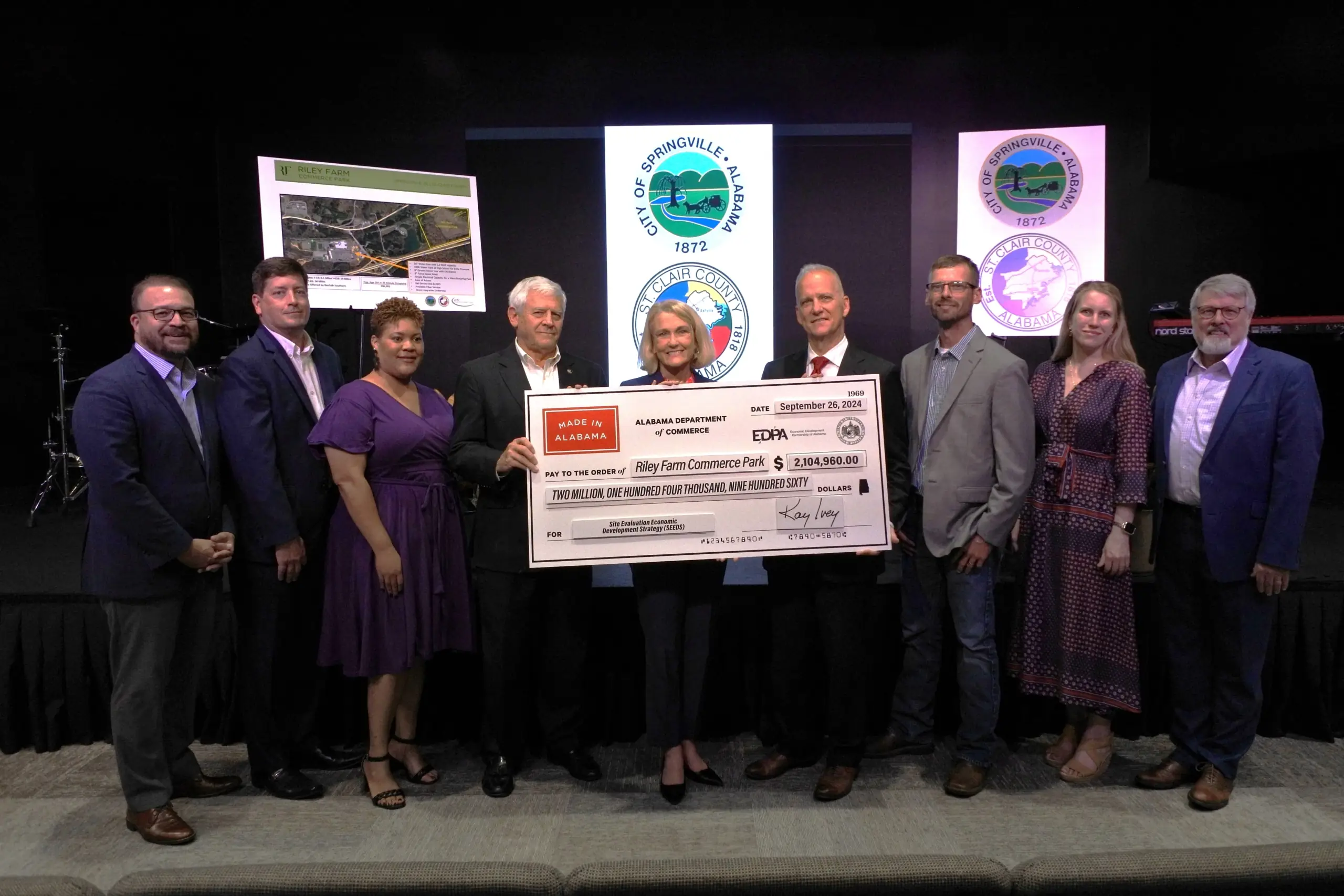 Two St. Clair County communities receive SEEDS grants totaling $2.5 million