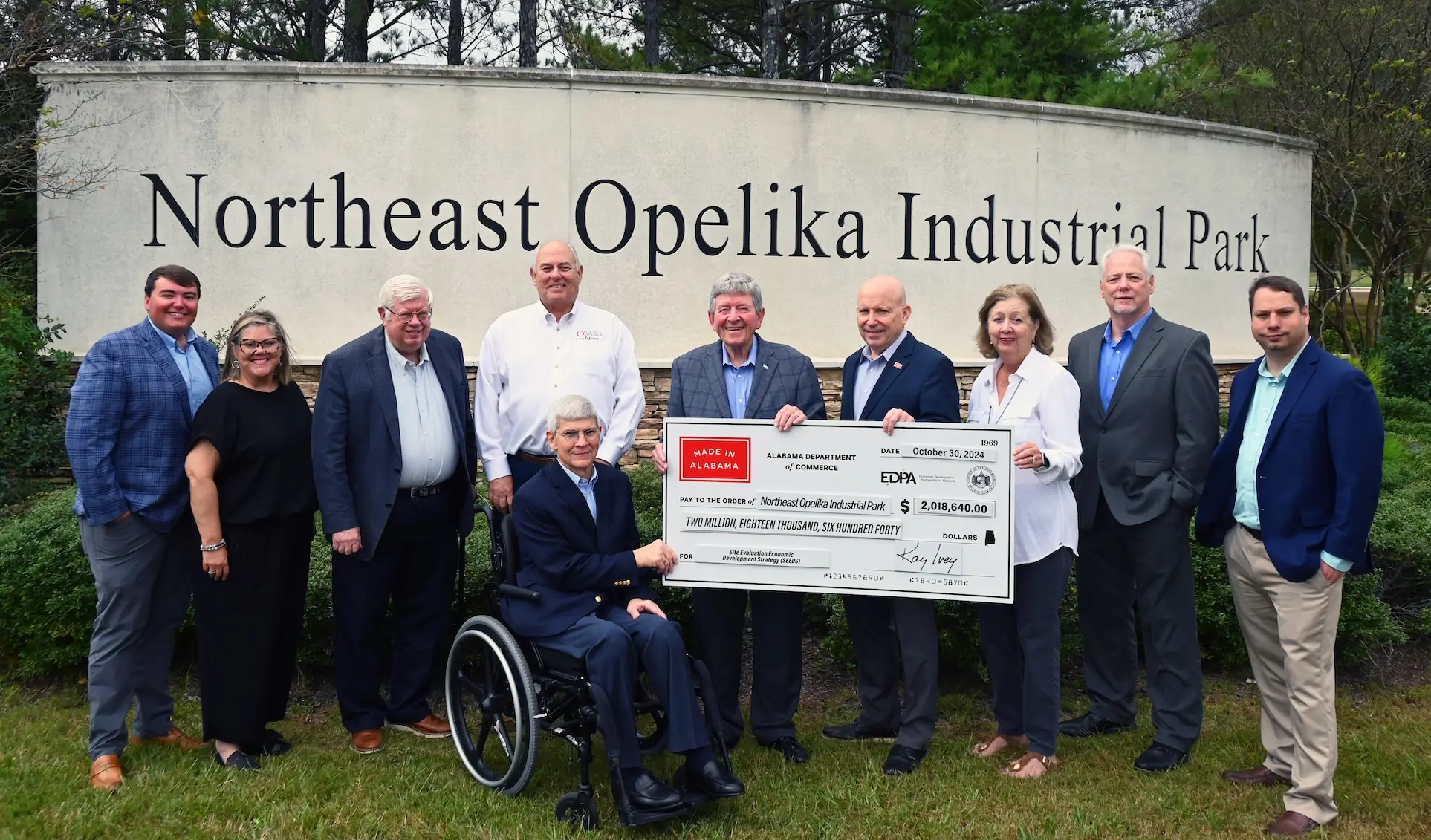 Northeast Opelika Industrial Park gets $2 million boost from SEEDS grant