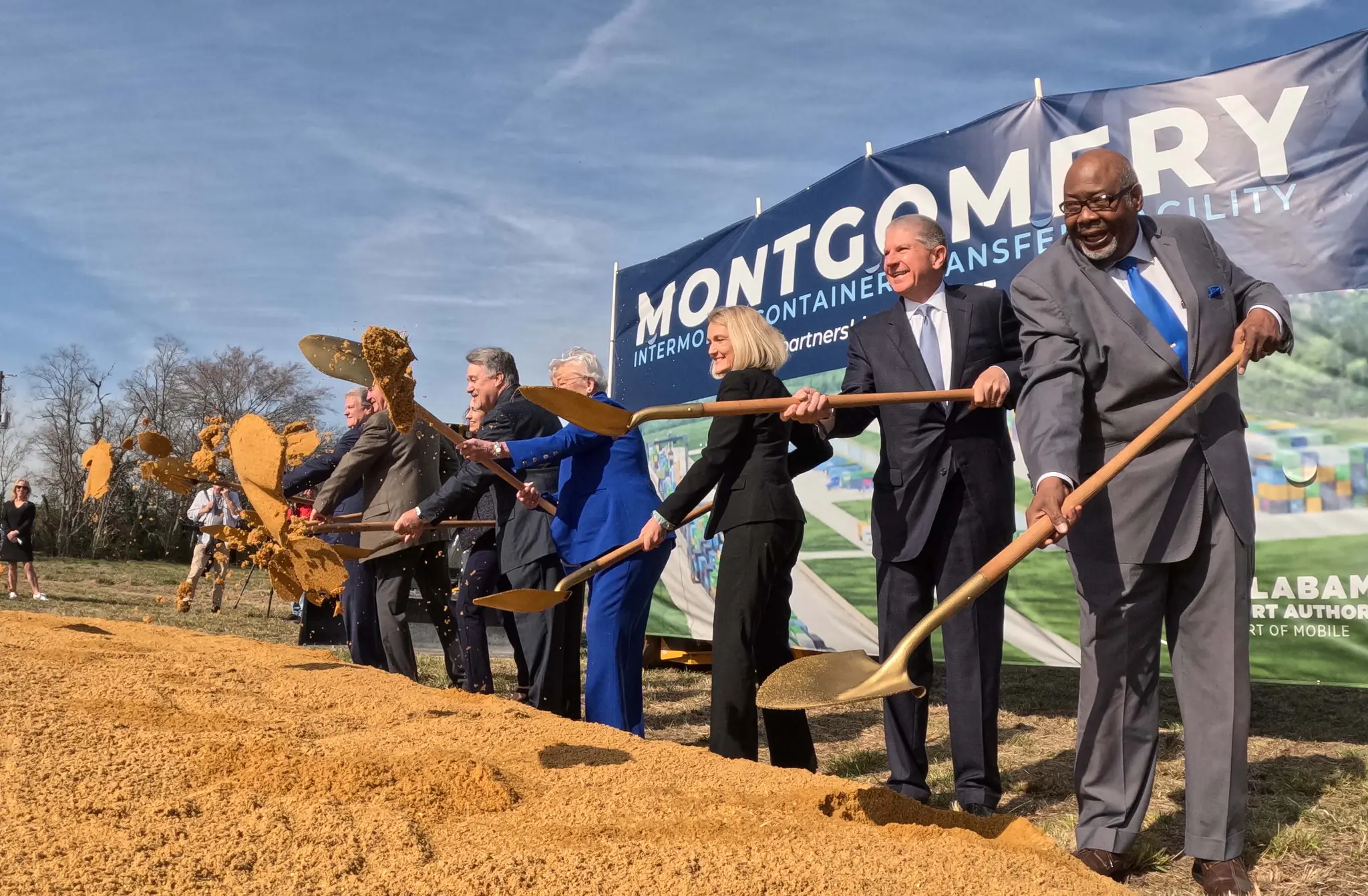 Alabama Port Authority kicks off Montgomery rail facility project